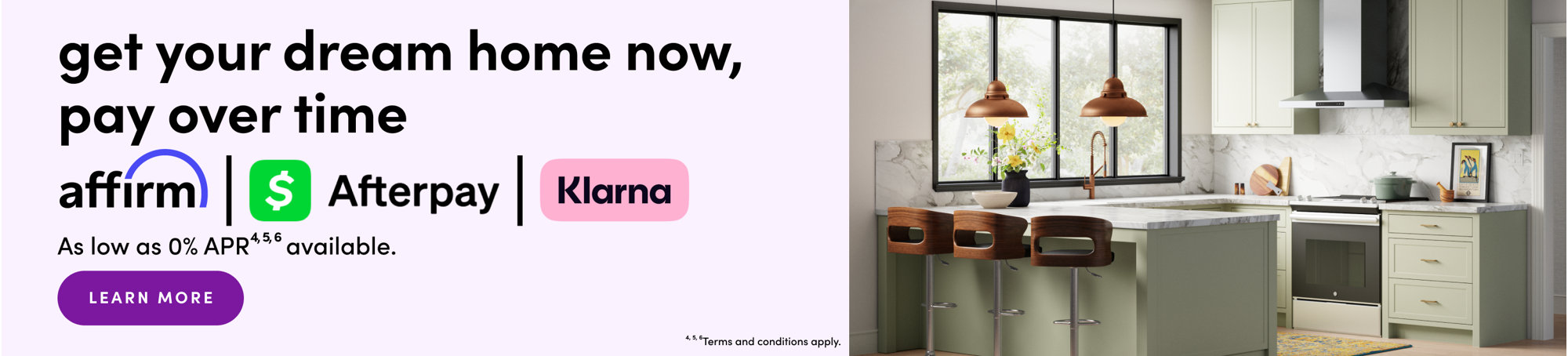 Get your dream home now, pay over time
